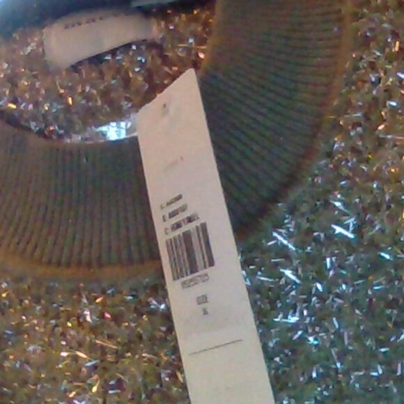 Brand New The Violetta Short-Sleeve Tinsel Sweater by Maeve - Picture 13 of 13